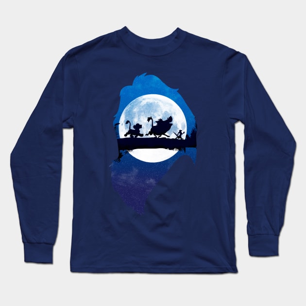 hakuna Long Sleeve T-Shirt by Eoli Studio